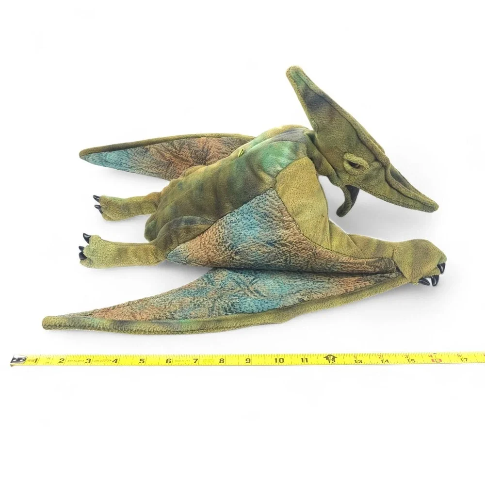 Folkmanis Flying Pteranodon Pterodactyl Dinosaur Plush Hand Puppet Vintage